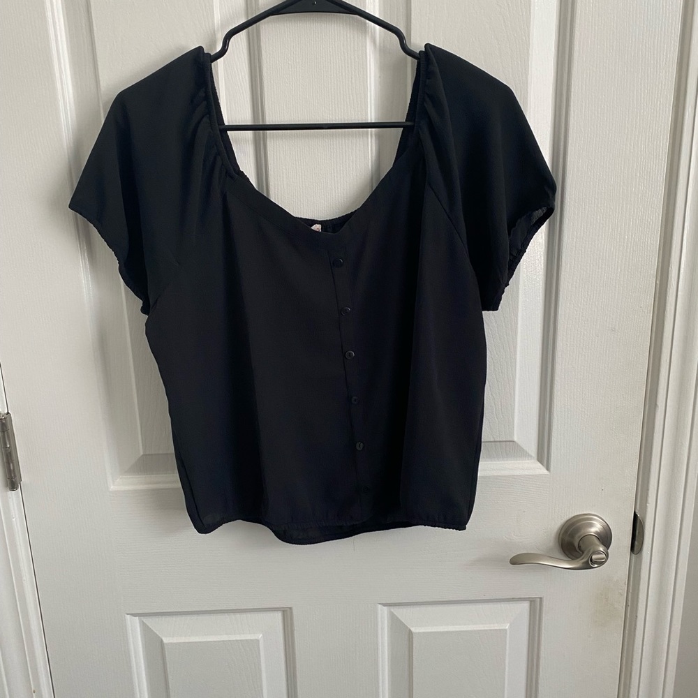 Off the shoulder shirt